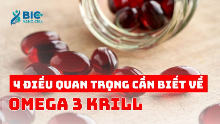 Omega 3 krill là gì? Bic Nano Cell