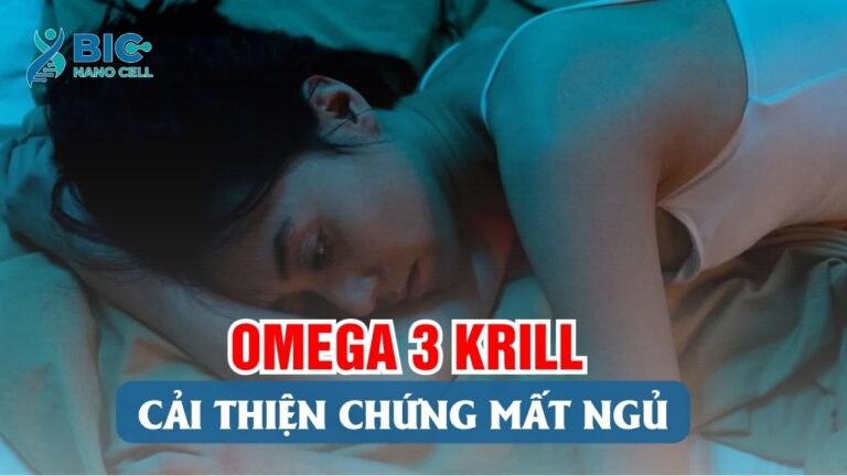 Omega 3 krill cải thiện chứng mất ngủ Bic Nano Cell