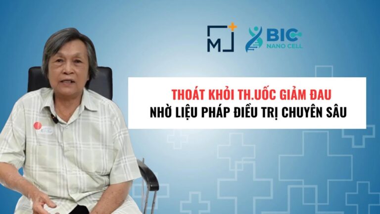 Thoát Khỏi Thuốc Giảm Đau Nhờ Liệu Pháp Điều Trị Chuyên Sâu Bic Nano Cell